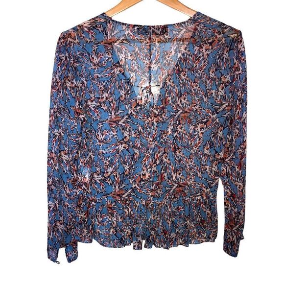 I R O Blouse Woman’s Size 6-8 - Picture 3 of 6